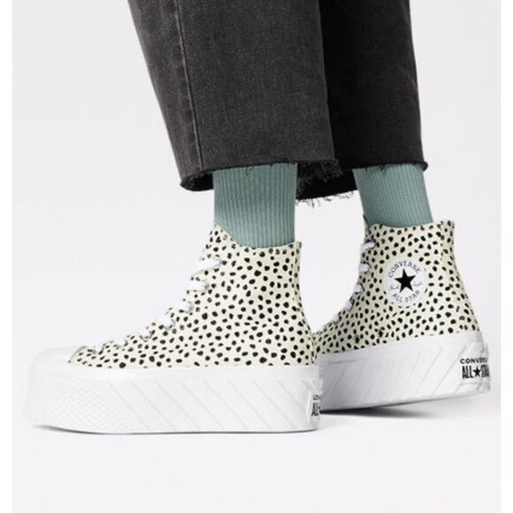 Converse Chuck Taylor All Star Lift 2X Platform Welcome To The Wild Women's Size - Picture 1 of 9